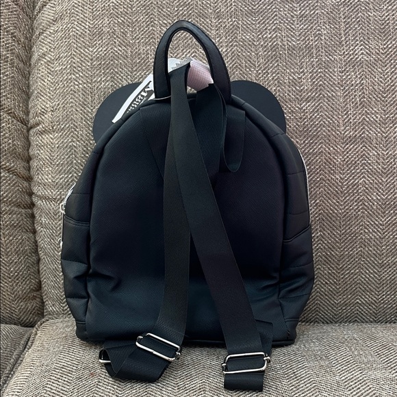Disney Minnie Mouse Black Backpack with Red Bow - Picture 7 of 7